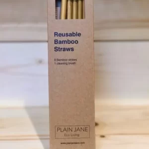 Plain Jane Reusable Bamboo Straws