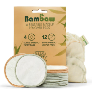 Make Up Remover pads 16pk Bambaw Bamboo