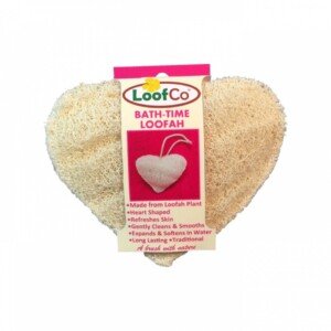 LoofCo heart shaped bathtime Loofah