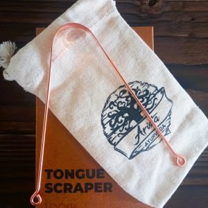 100% Copper Tongue Scrapper. Oral Hygiene